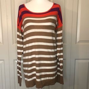 Old Navy Striped Cardigan Sweater